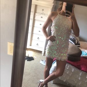 sequin dress